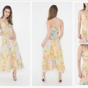 POP OF COLOR Flower Sundress!!! High quality and Adorb!!